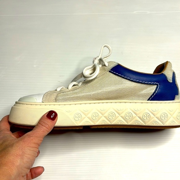 Tory Burch Women's Ladybug Low Top Sneakers - Picture 10 of 16